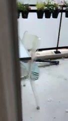 Impressionnant orage de grêle à L'Arbresle