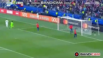 Goal Dybala (2-0) Argentina  vs Chile