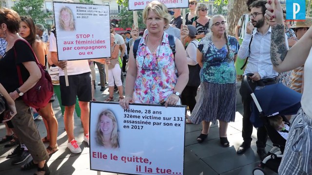 Rassemblement contre les féminicides : « Il faut arrêter le massacre ! »