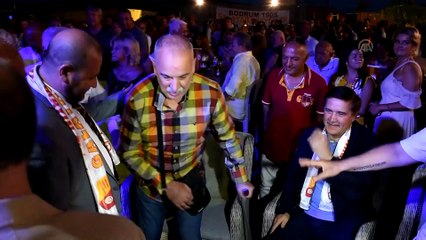 Galatasaray'ın şampiyonluğu Bodrum'da kutlandı
