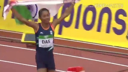 HIMA DAS - golden girl of India, world history maker
