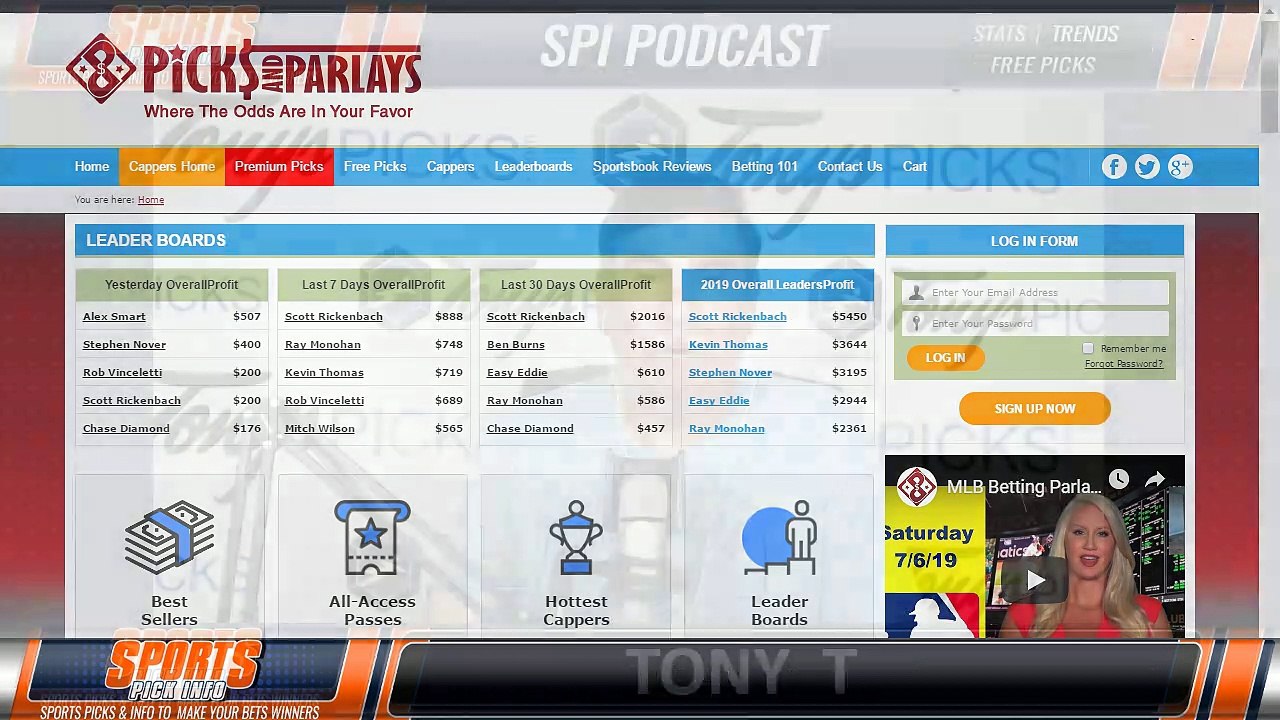 NFL Picks Sports Pick Info Pittsburgh Steelers 2019 Betting Preview with Tony T and Sean Higgs 7/7/2019