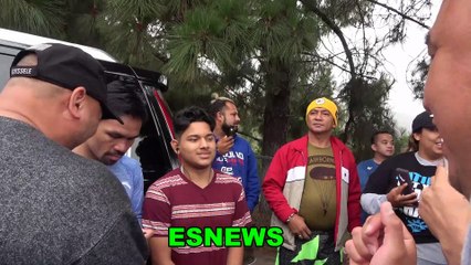 Few Fans Thanks Pacquiao After Pic Manny Still Super Nice