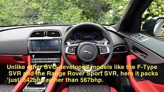 Jaguar F-Pace SVR 2019 review