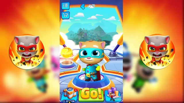 RUN-RUN-RUN-Talking-Super-Ginger-Solo-Talking-Tom-Hero-Dash-Gameplay-Walkthrough