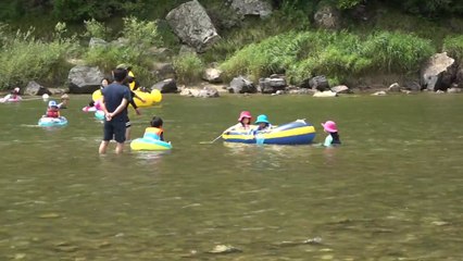 덥다 더워 홍천강 유원지...안전 주의하세요 / YTN