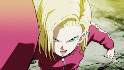 Android 18 Eliminates Ribrianne DBS EP 117 English Dub