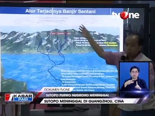 Sutopo Purwo Nugroho Meninggal Dunia