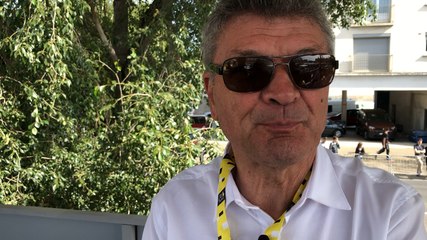 La réaction de Bernard Thévenet sur la victoire de Julian Alaphilippe à Épernay