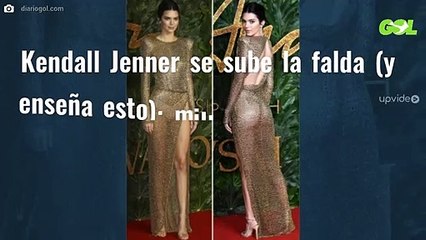 Kendall Jenner se sube la falda (y enseña esto): millones en horas (y hay sorpresa)