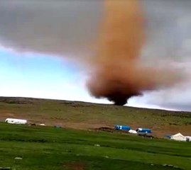 Yaylada hortum paniği