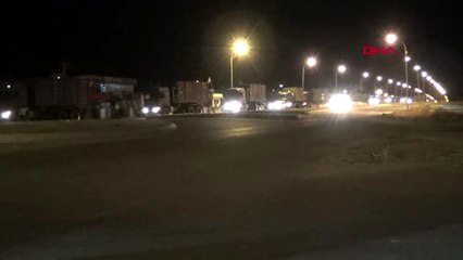 ŞANLIURFA Askeri konvoy Ceylanpınar'a ulaştı