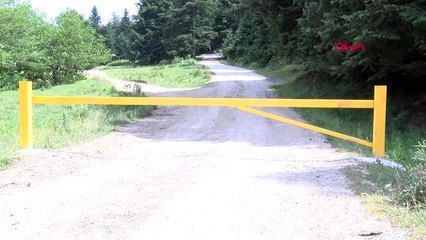 BOLU Doğa harikası At Yaylası'na demir kapılı önlem