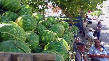 Ödemiş karpuzunun tadı var alıcısı yok