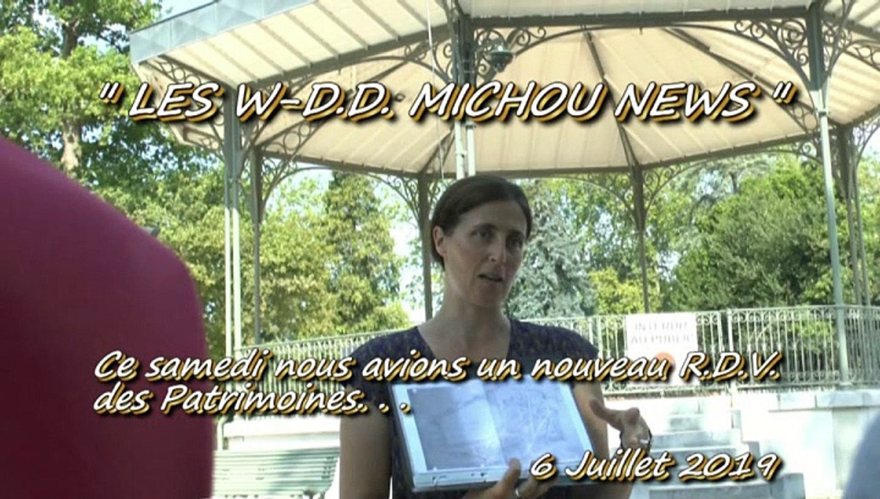 LES W-D.D. MICHOU NEWS - 6 JUILLET 2019 - PAU VILLE D'ART ET D'HISTOIRE - VISITE GUIDÉE - LE PARC BEAUMONT SOUS TOUTES LES COUTURES