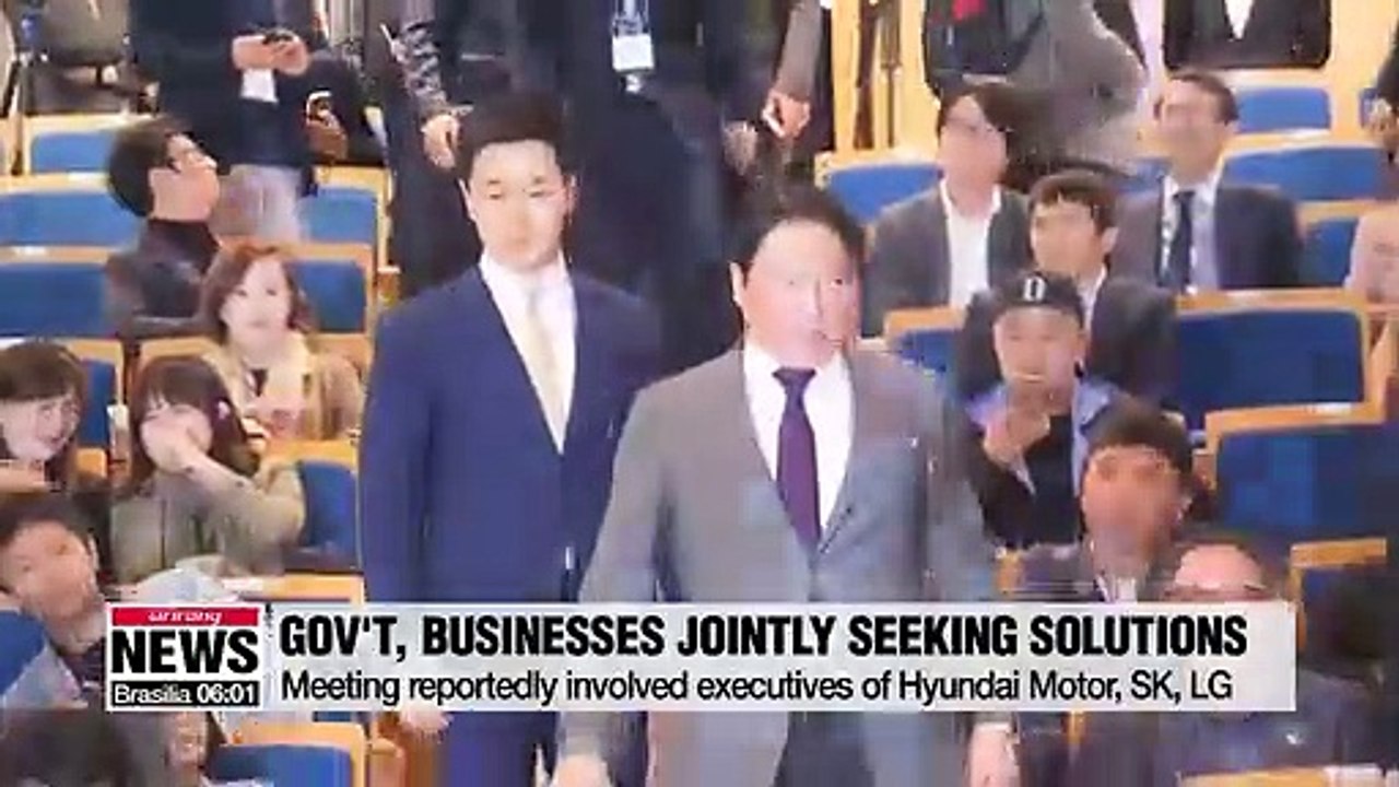 Economic chiefs meet business leaders to discuss Japan's export curbs