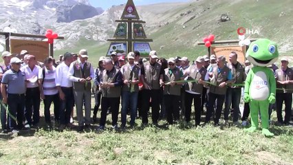 2 bin 320 rakımda Sıfır Atık temalı çevre etkinliği