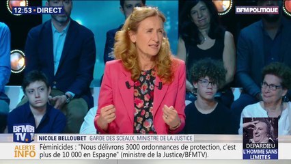 Nicole Belloubet sur la grève des enseignants: "je trouve dommage qu'on en arrive là"