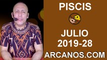 HOROSCOPO PISCIS - Semana 2019-28 Del 7 al 13 de julio de 2019 - ARCANOS.COM