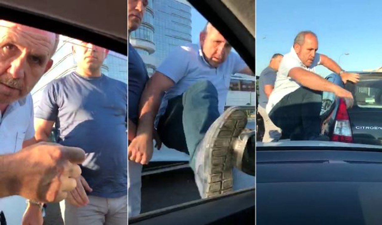 Magandalar hamile kadına bunu da yaptılar
