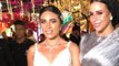 ابنة ماجد المصري تستعرض فستانها الفضي المحتشم في زفاف شقيقها
