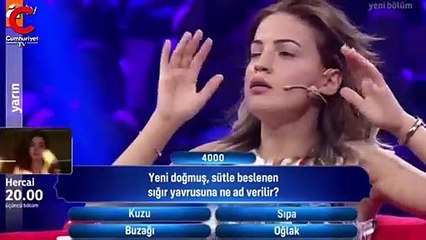 "Buzağı" sorusu geceye damga vurdu