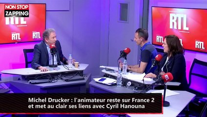 Michel Drucker : l'animateur reste sur France 2 et met au clair ses liens avec Cyril Hanouna (vidéo)