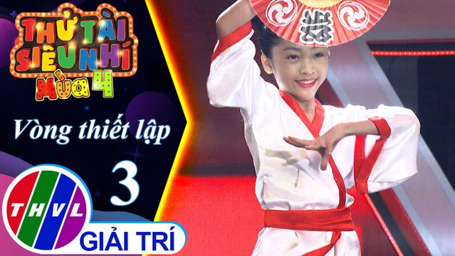 THVL | Thử tài siêu nhí 2019 - Tập 3[7]: Tiết mục nhảy Dancesport - Bùi Khánh Vy