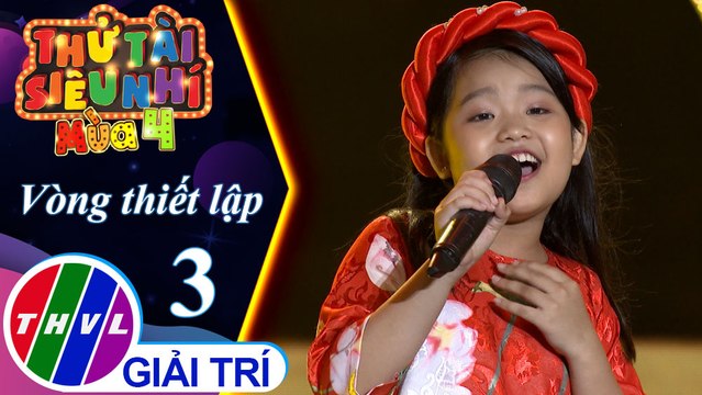 THVL | Thử tài siêu nhí 2019 - Tập 3[8]: Quê tôi - Nguyễn Hạnh Gia Nghi