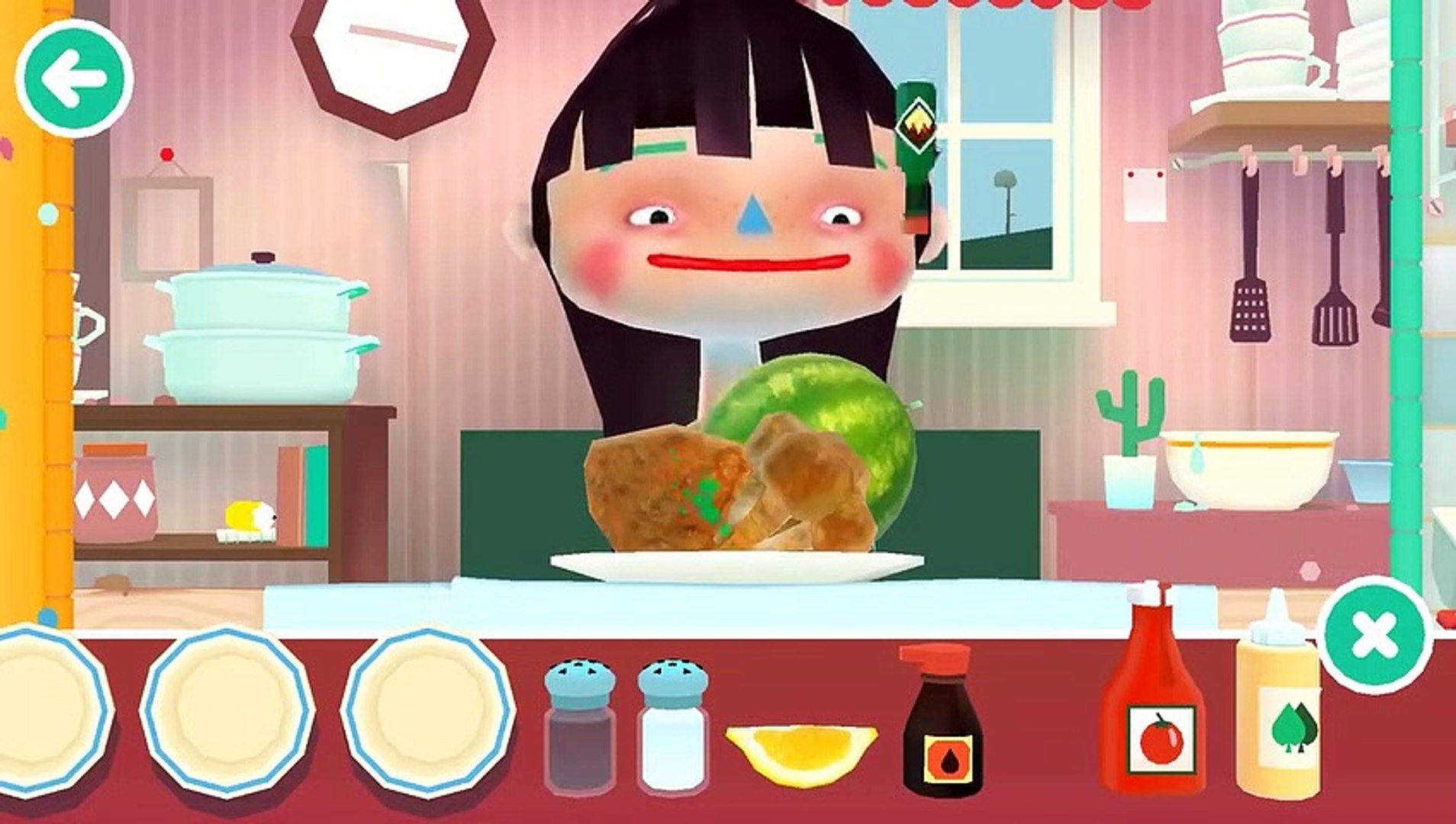 Play Toca Kitchen 2 Fun Kids Cooking Games Play Fun Learn Making Funny Foods Gameplay Video Dailymotion