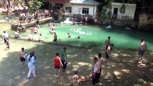 Sıcaktan bunalan vatandaşlar parklarda serinliyor - ADIYAMAN