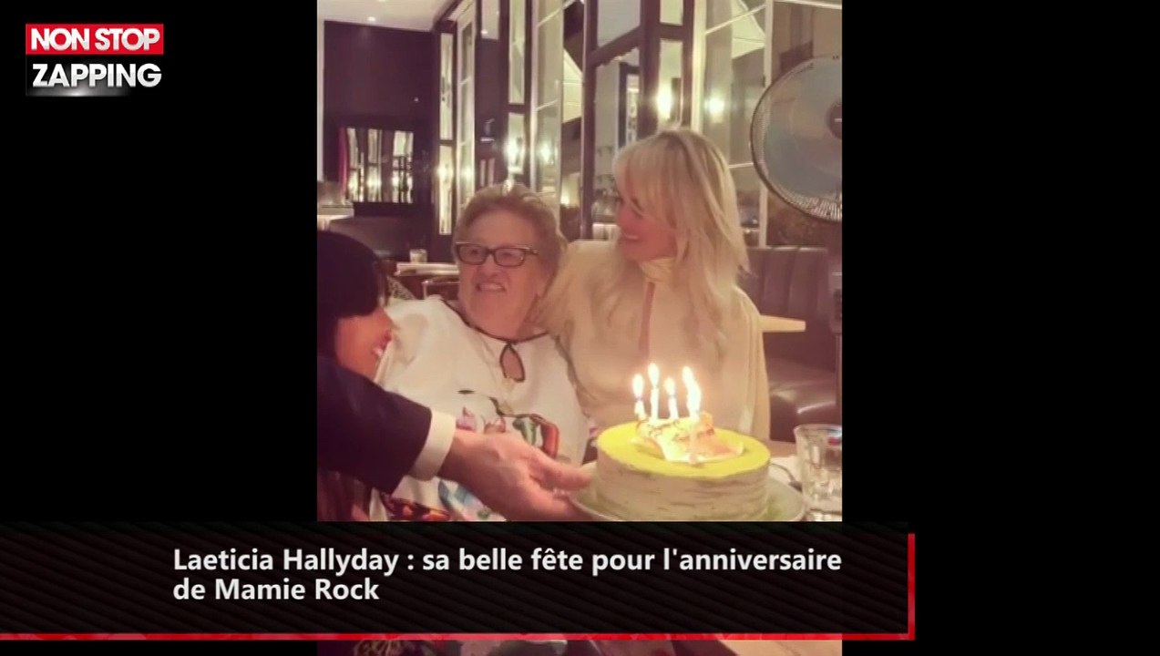 Laeticia Hallyday : sa belle fête pour l'anniversaire de Mamie Rock (vidéo)