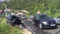 RTV Ora - Aksident në rrugën Shëngjin-Lezhë, 4 të plagosur