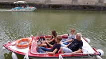 Mulhouse: le canal du Rhône au Rhin en bateaux électriques