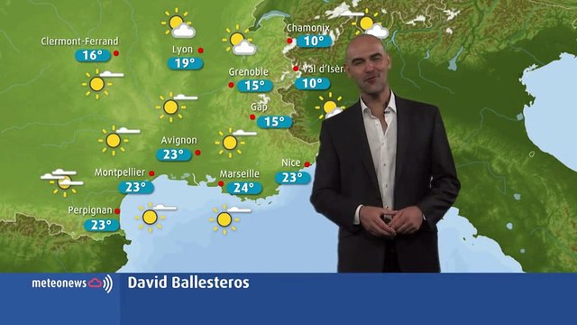 Votre météo du lundi 8 juillet 2019 : le matin sera frais mais la chaleur reviendra dans l'après-midi