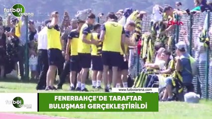 Fenerbahçe'de taraftar buluşması gerçekleştirildi