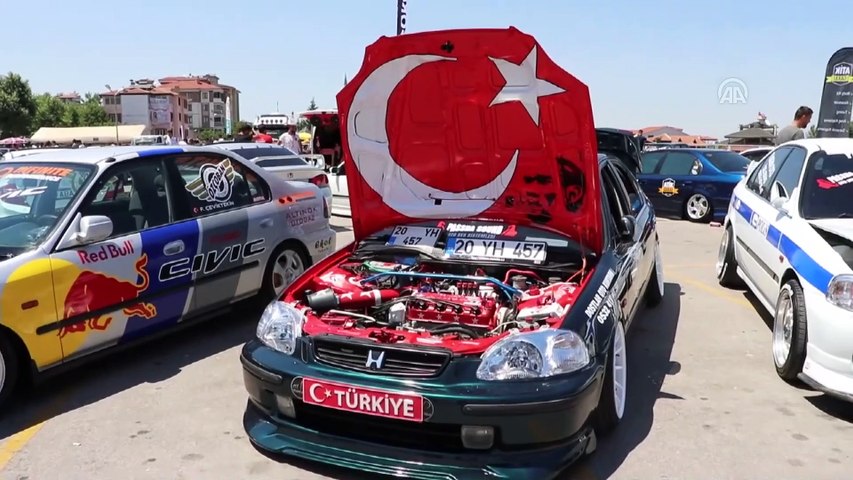 Modifiye araç tutkunları Denizli'de buluştu - Dailymotion Video