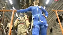 Russian Cosmonaut Spacewalking Suit
