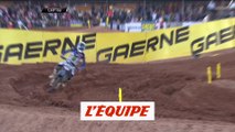 Romain Febvre sur le podium - Motocross - MXGP