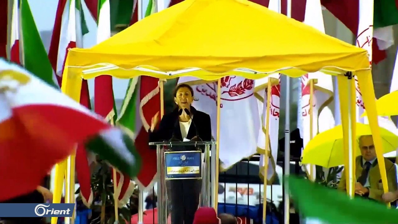 مظاهرة حاشدة للمعارضة الإيرانية في برلين دعما للمقاومة ضد النظام الإيراني