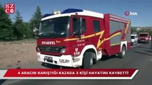 Ankara’da feci kaza