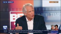 Nucléaire iranien: Dominique de Villepin assure que 