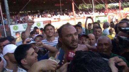 Başpehlivan Ali Gürbüz: “Asla pes etmedim ve bu savaştan galip geldim”