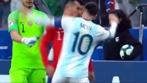 Lionel Messi & Gary Medel Red Card Piros Lap Argentina vs Chile 2 - 1 Copa America 2019