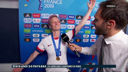 Le mot de la fin pour Megan Rapinoe...