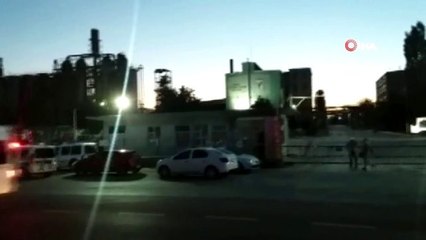 Gübre üretim fabrikasında patlama