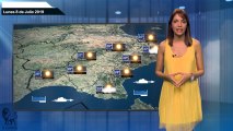 El tiempo: pronóstico para el lunes 8 de julio