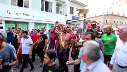 Ali Gürbüz, 'pehlivan hamamı' geleneğini sürdürdü - EDİRNE