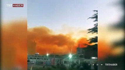 Kütahya'da azot fabrikasında patlama