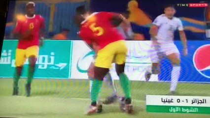 But de Belaili sur une passe astucieuse de Mahrez ! (1-0)